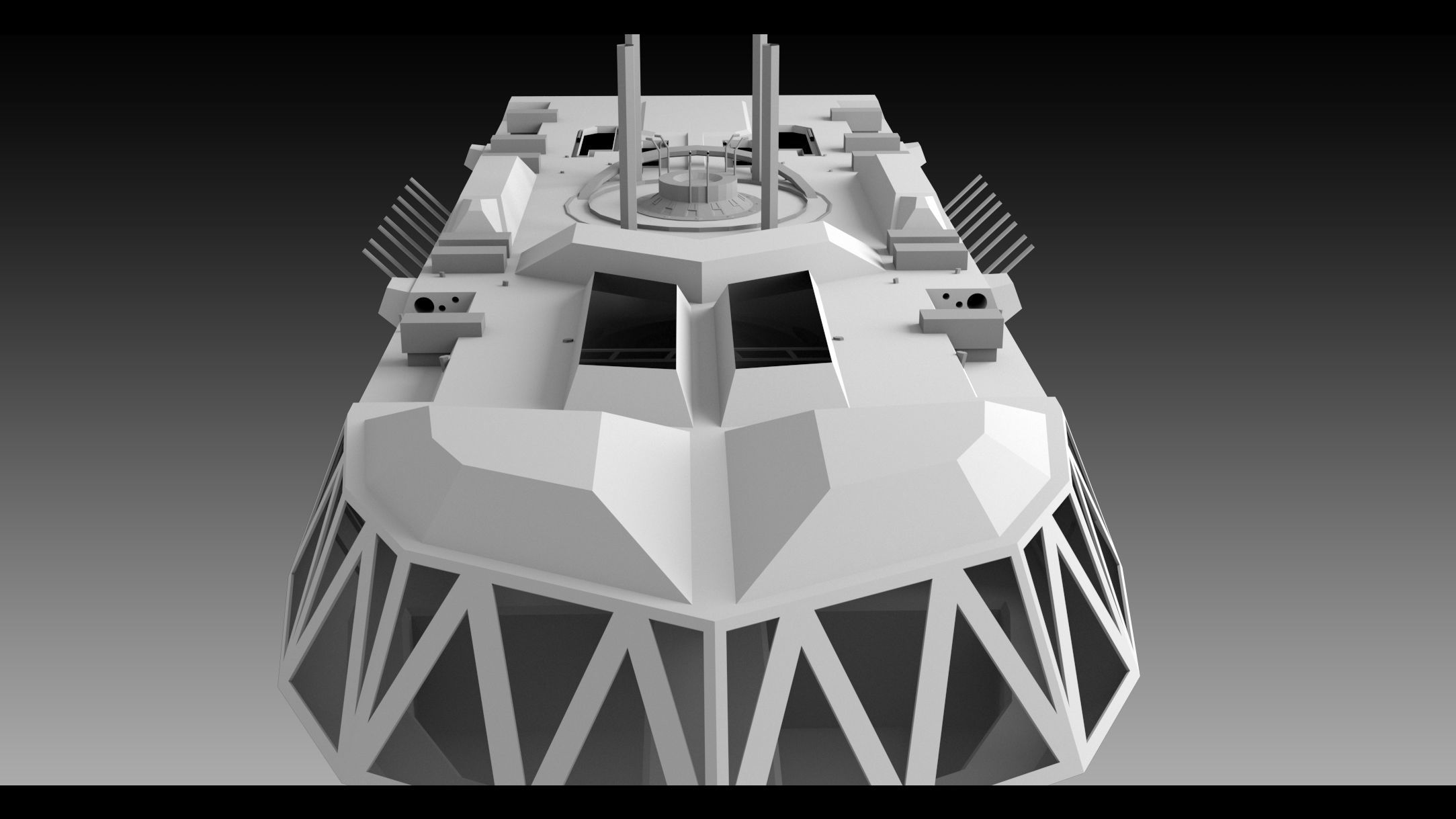 Sci-fi Station 01- High detail 3d models 3D model_7