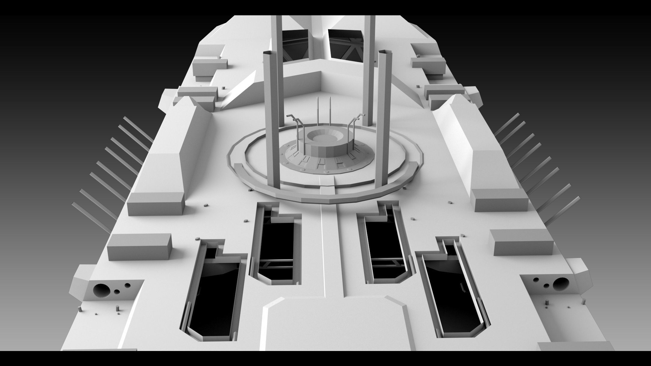 Sci-fi Station 01- High detail 3d models 3D model_5