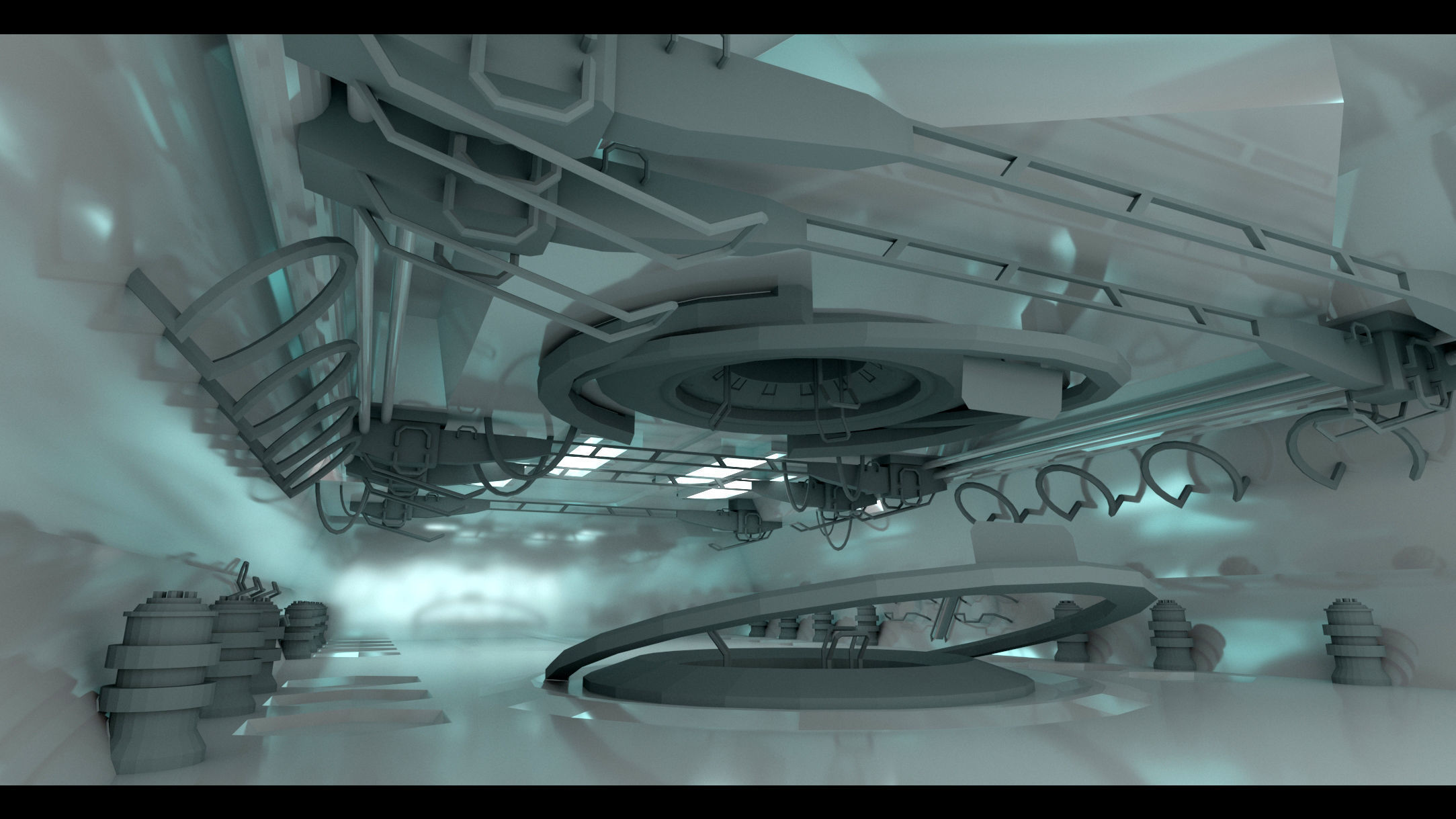 Sci-fi Station 01- High detail 3d models 3D model_2