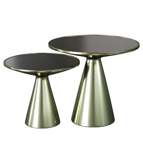 Peyote side tables - 3D model