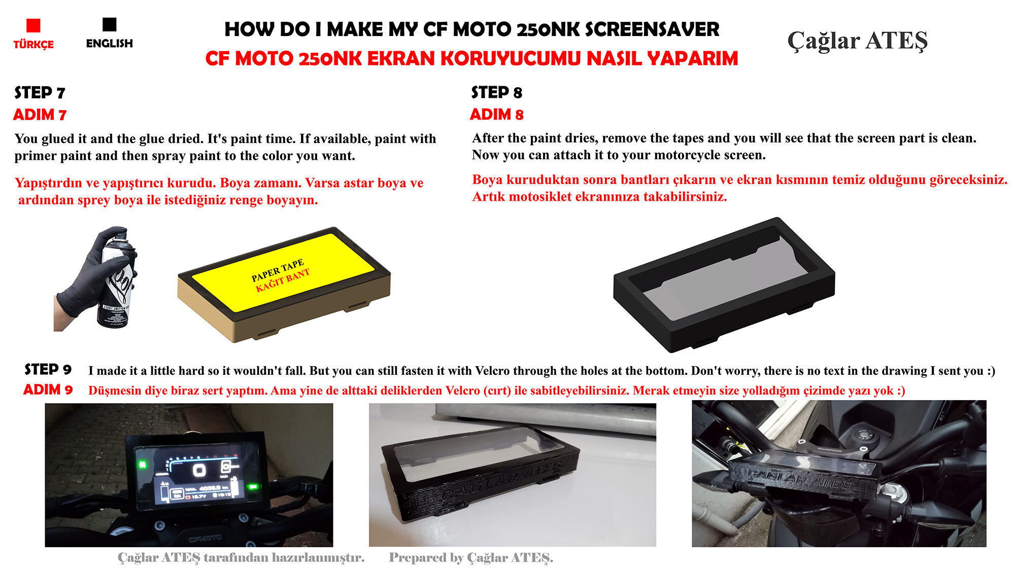 CFMOTO 250NK SCREENSAVER FRAME Free 3D print model_3