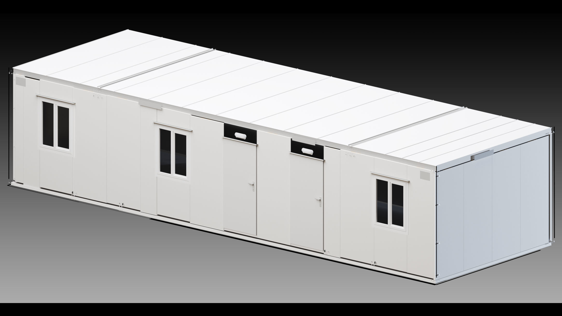 18 Containers and Conex boxes- Vol 02- High detail 3d models 3D model_1