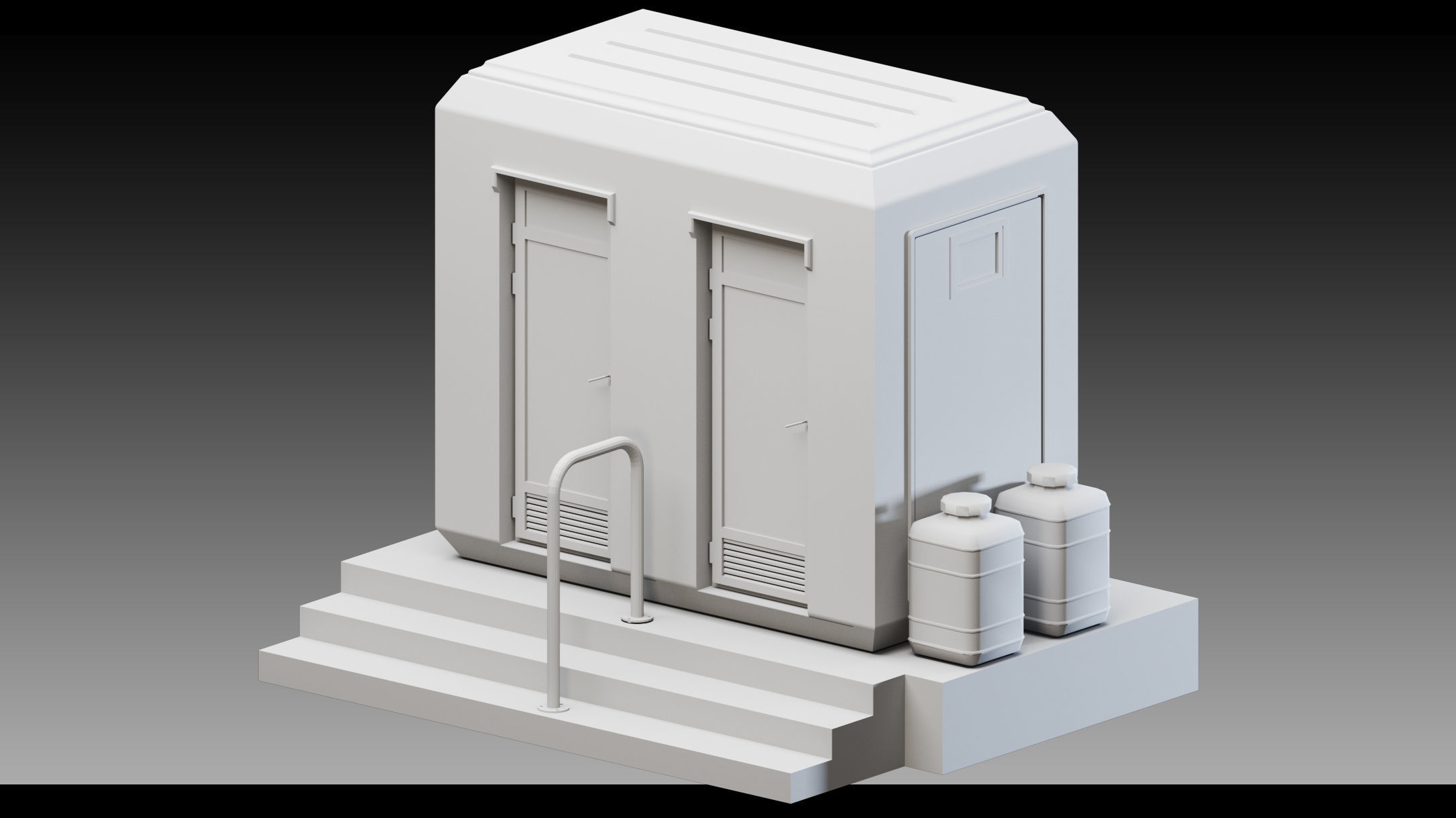 18 Containers and Conex boxes- Vol 02- High detail 3d models 3D model_3