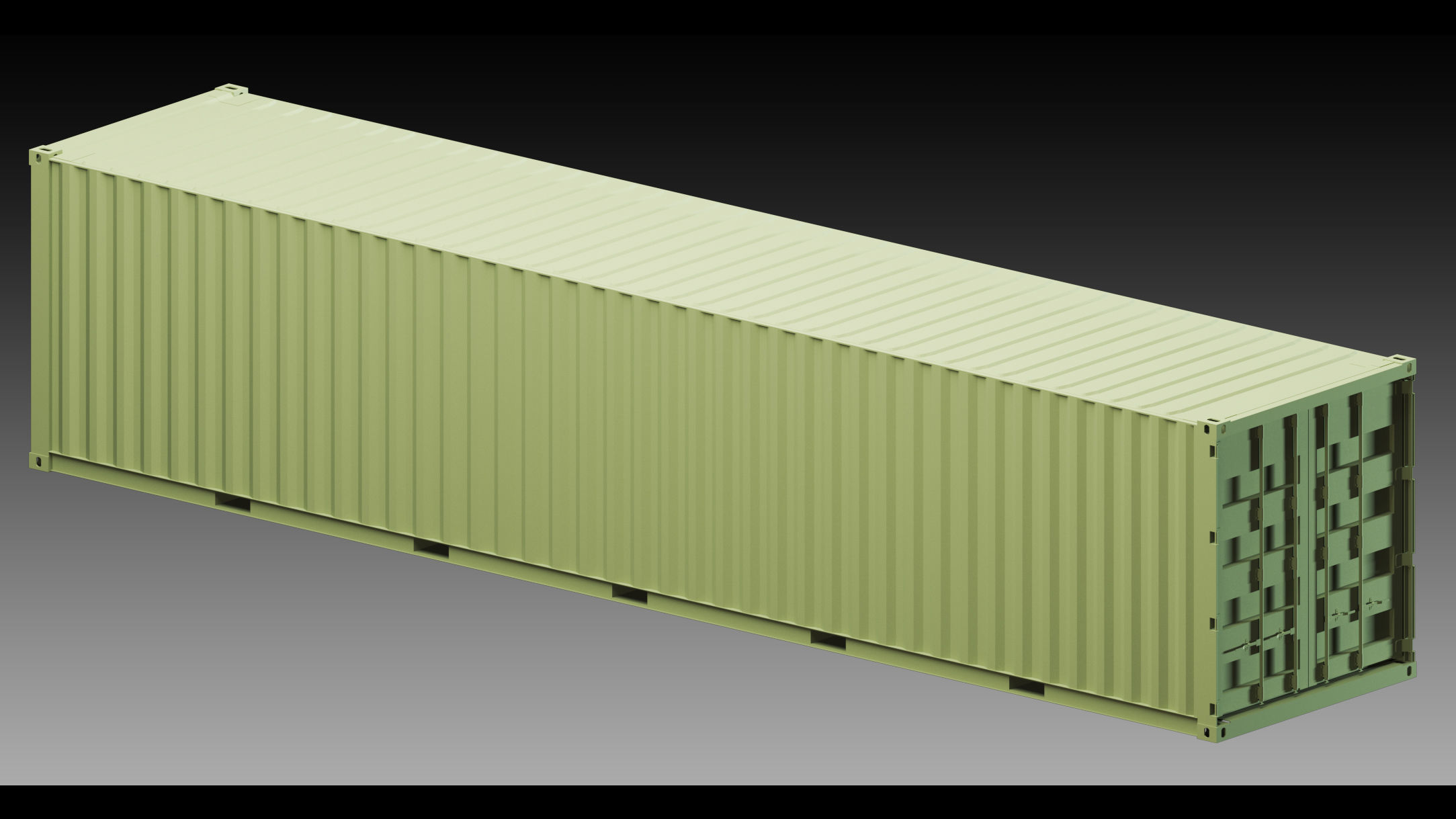 18 Containers and Conex boxes- Vol 02- High detail 3d models 3D model_5
