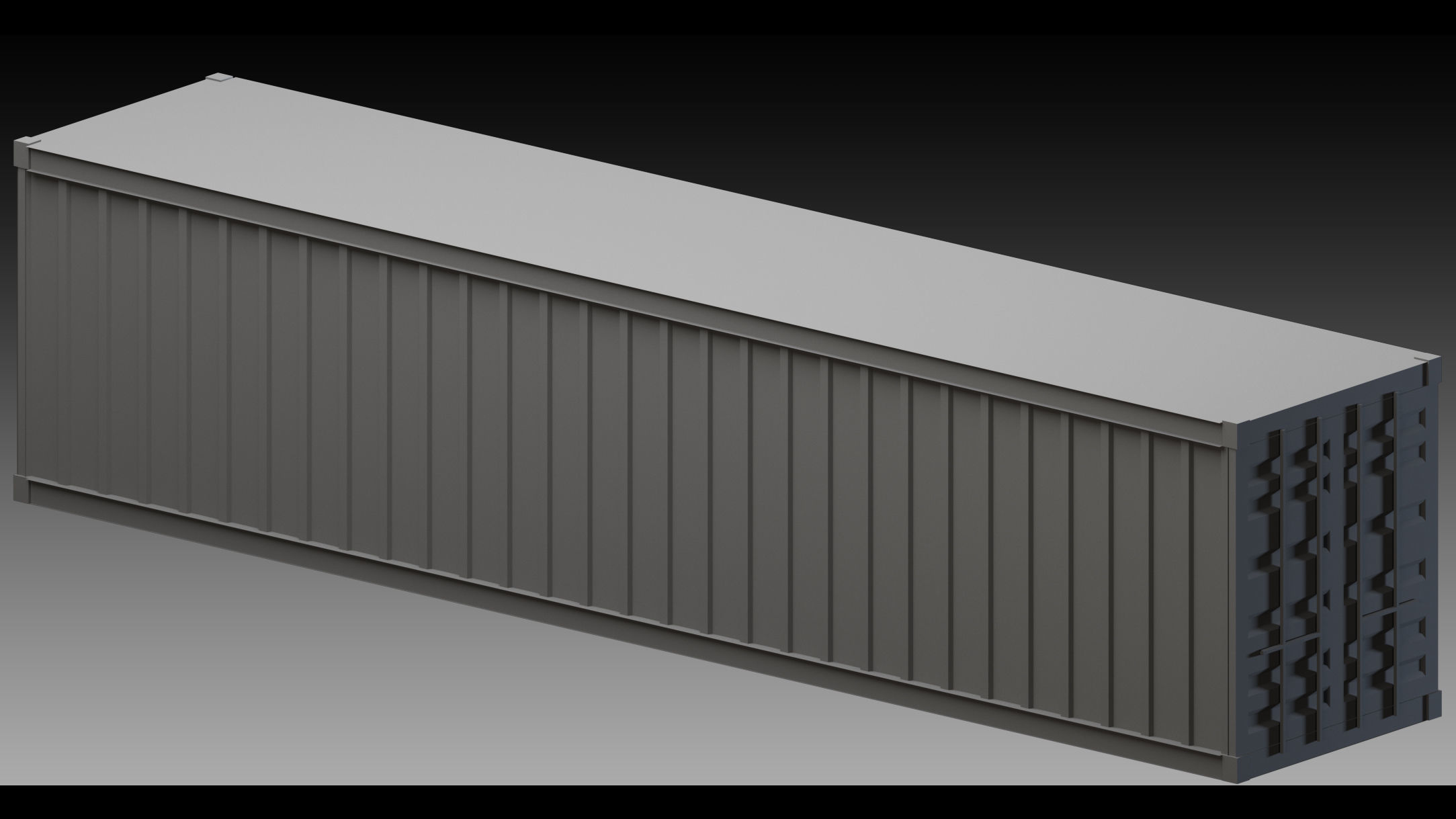 18 Containers and Conex boxes- Vol 02- High detail 3d models 3D model_17