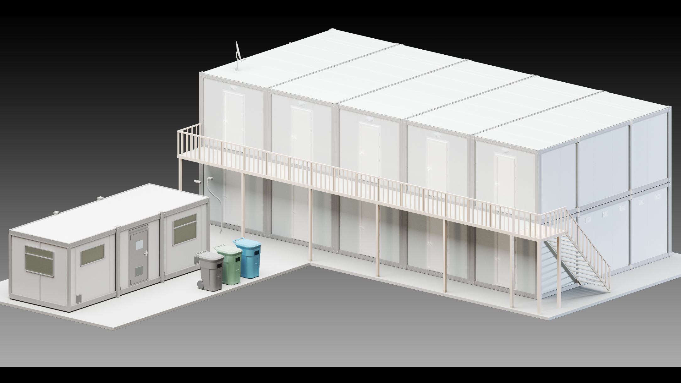 18 Containers and Conex boxes- Vol 02- High detail 3d models 3D model_2