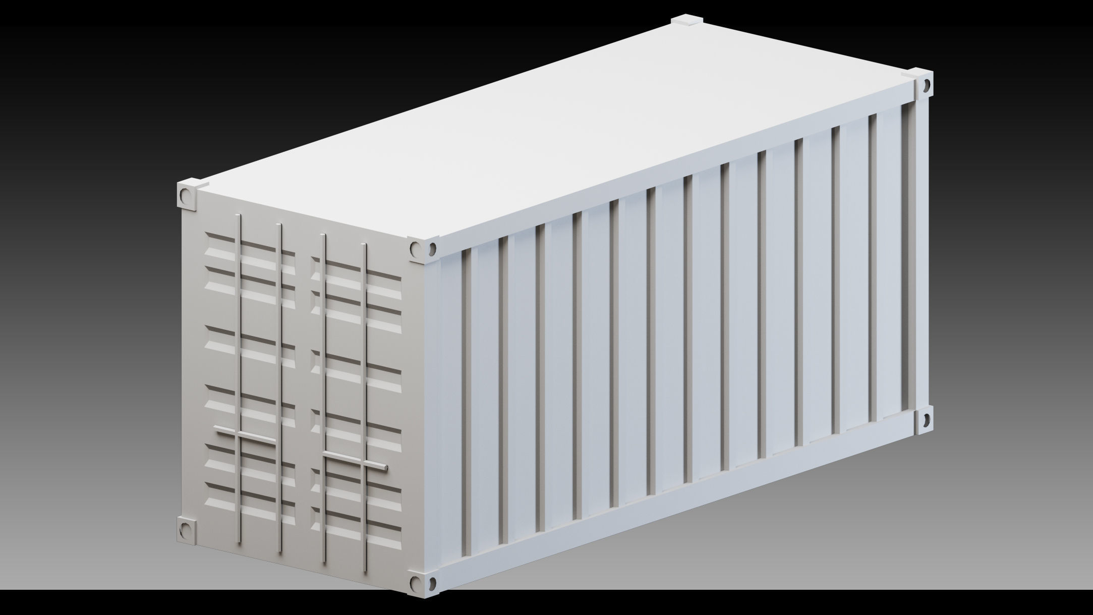 18 Containers and Conex boxes- Vol 02- High detail 3d models 3D model_16
