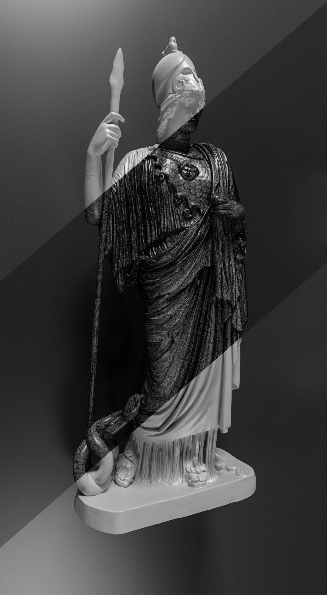 Antique statues 3D model_6