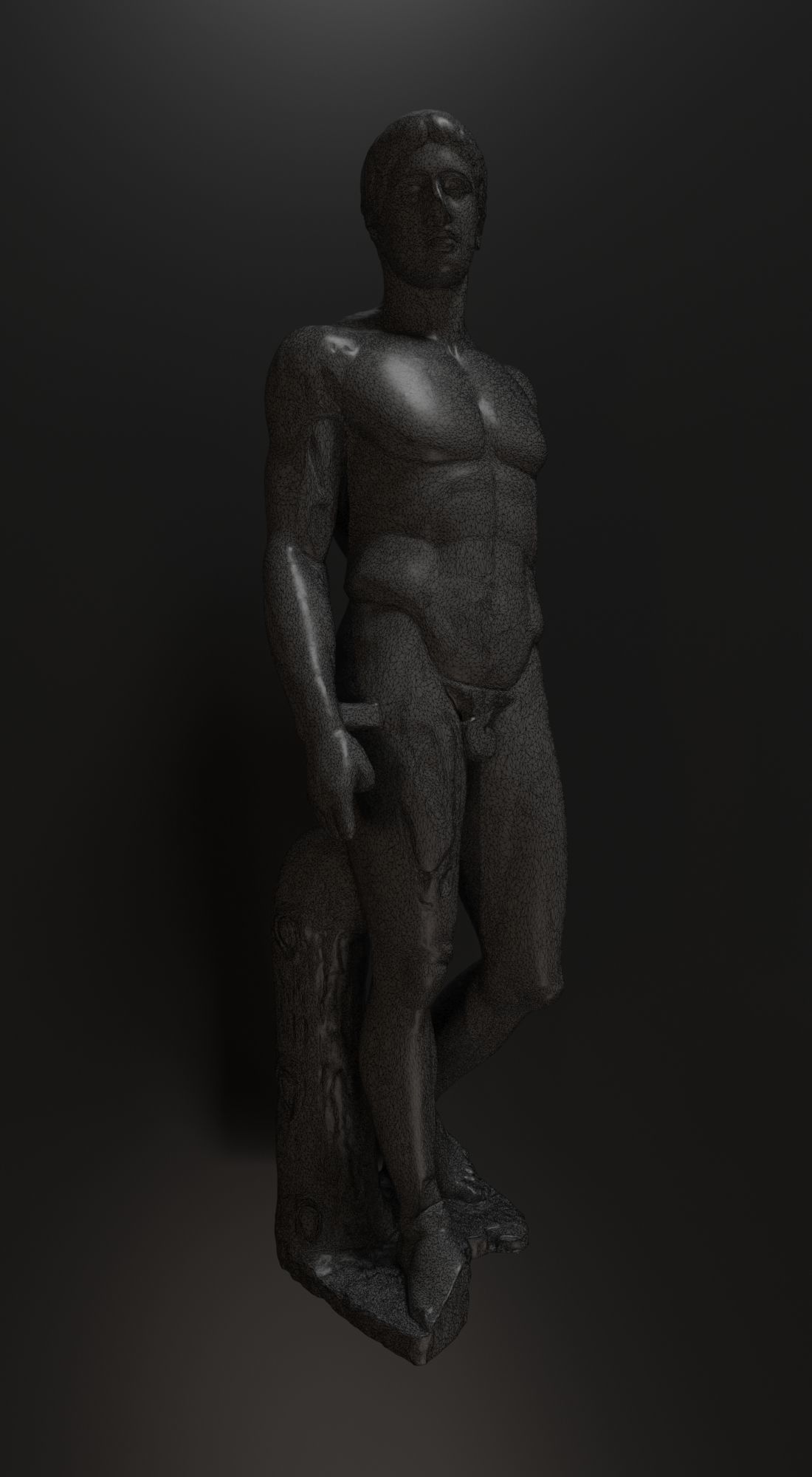 Antique statues 3D model_3