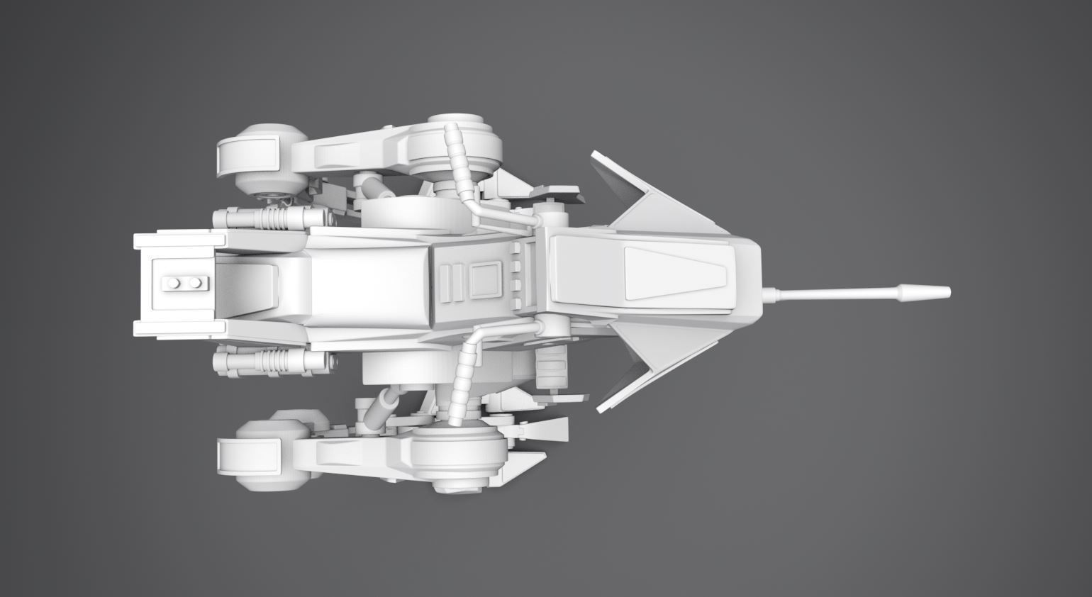 ATRT scale model  3D print model_3