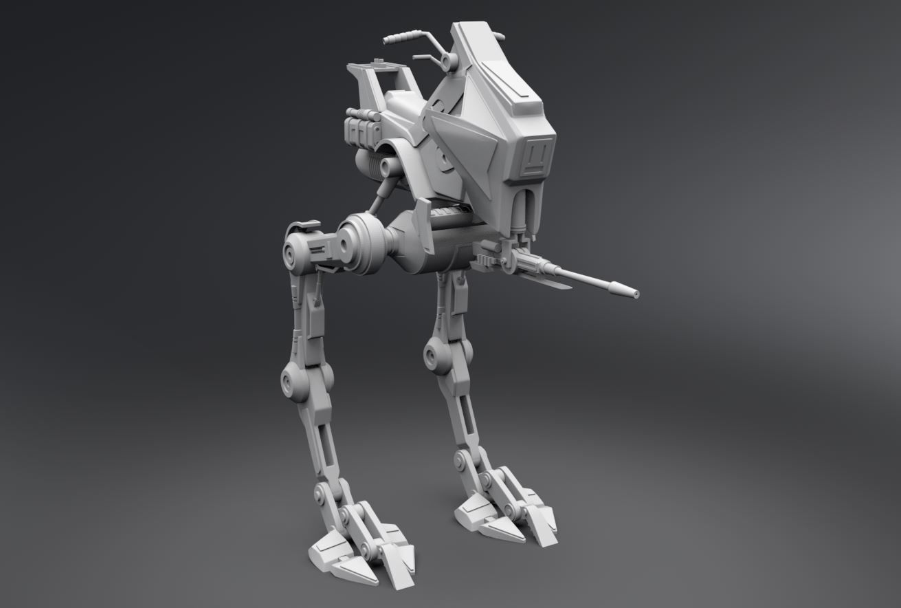 ATRT scale model  3D print model_4