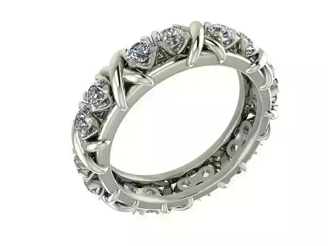 Jewel engagement ring