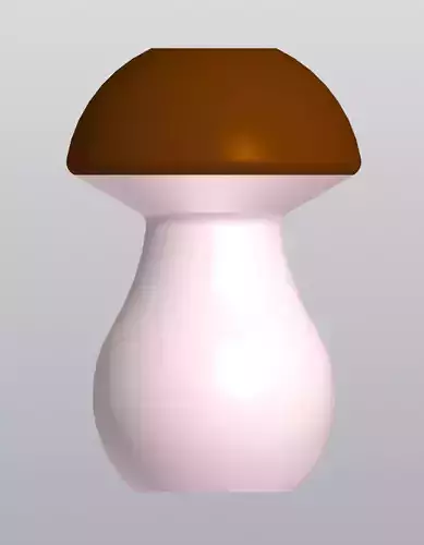 Vase Penholder Mushroom