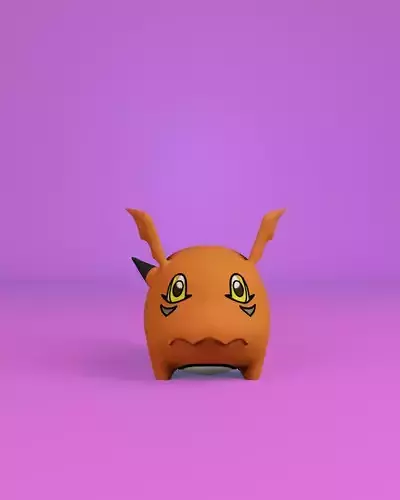 Gigimon pokemon toy 3D print model