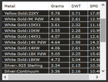 white gold diamond roman numerals tiffany 3dm  3D print model_3