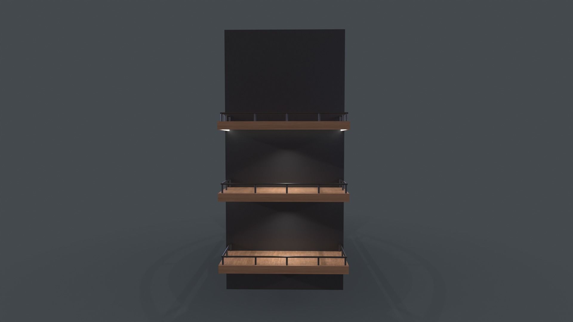Whiskey barrel stand 3D model_3