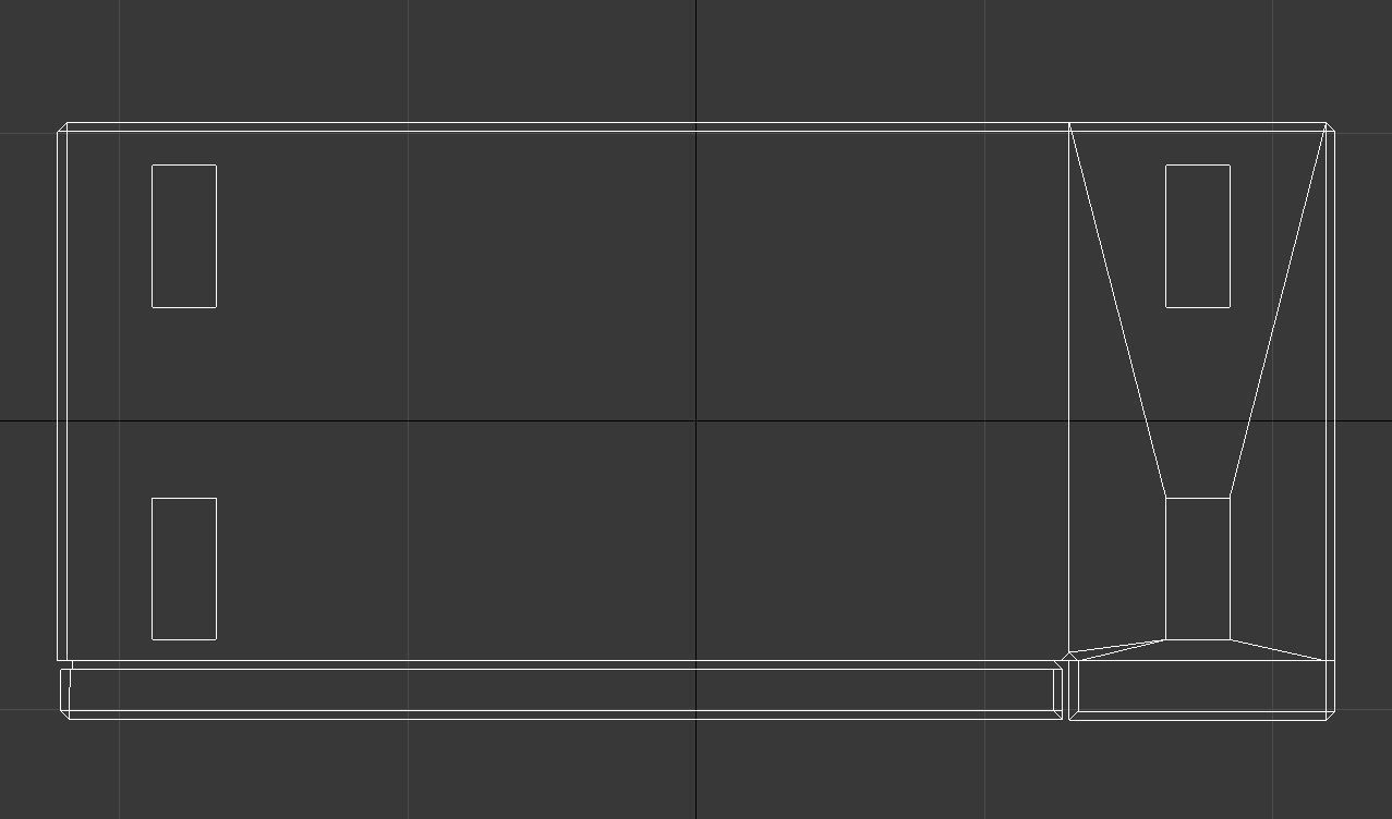 Black microwave 3D model_4