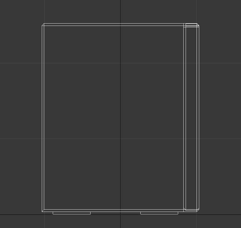 Black microwave 3D model_6