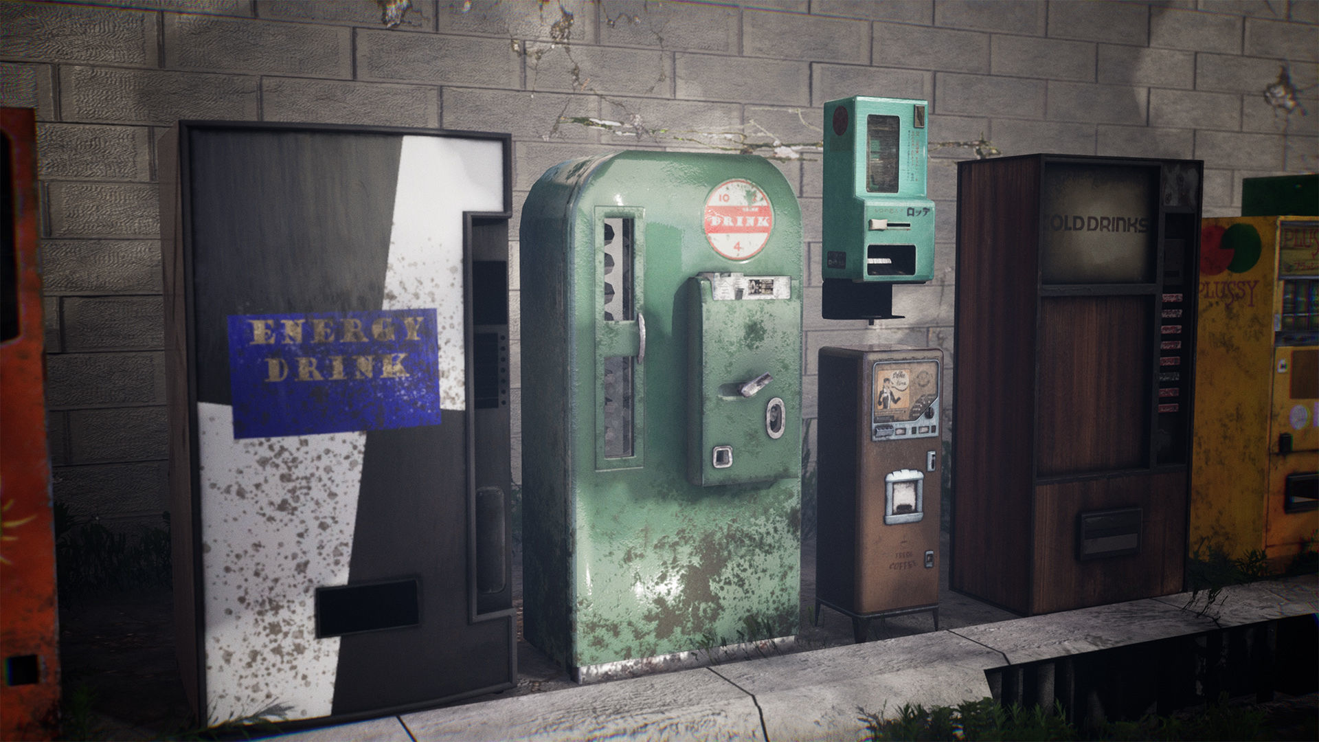 Vending Machines 42 Assets Low-poly 3D model_5
