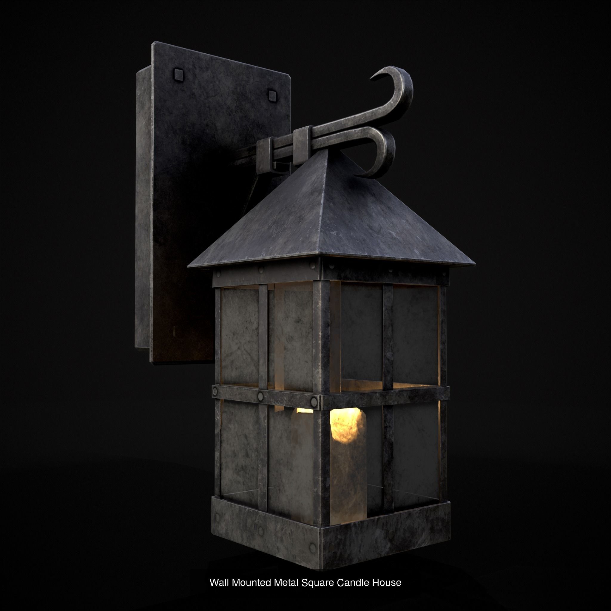 Medieval Nine Lights 3D Model Collection_18