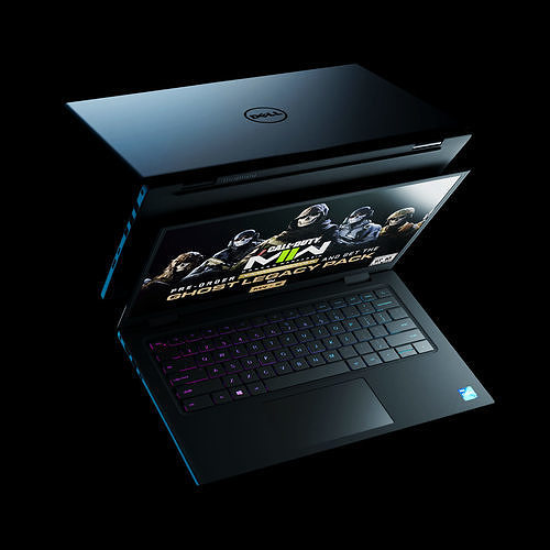 Dell latitude 3420 business laptop Free 3D model