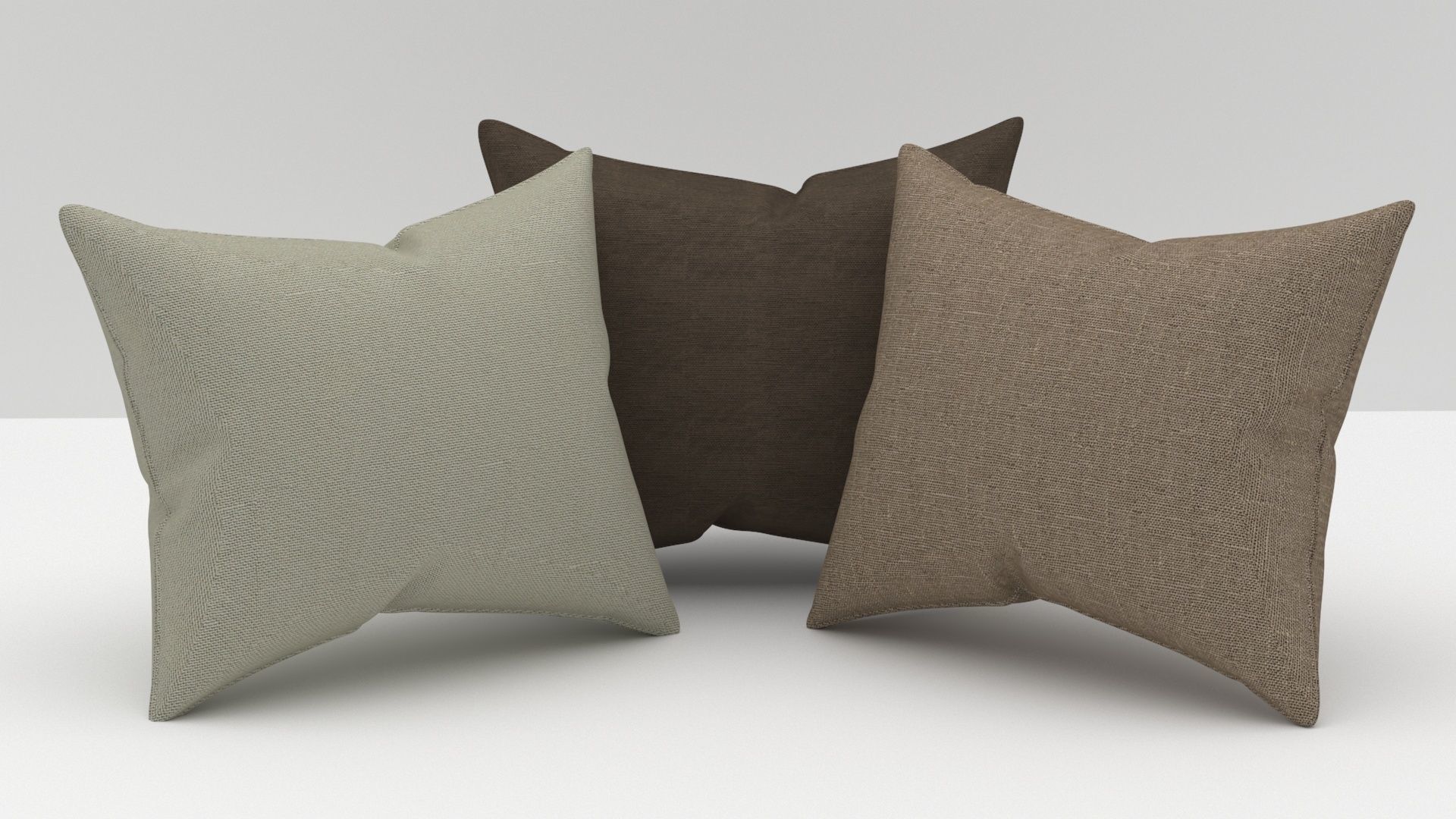 throw pillow 3D model_4