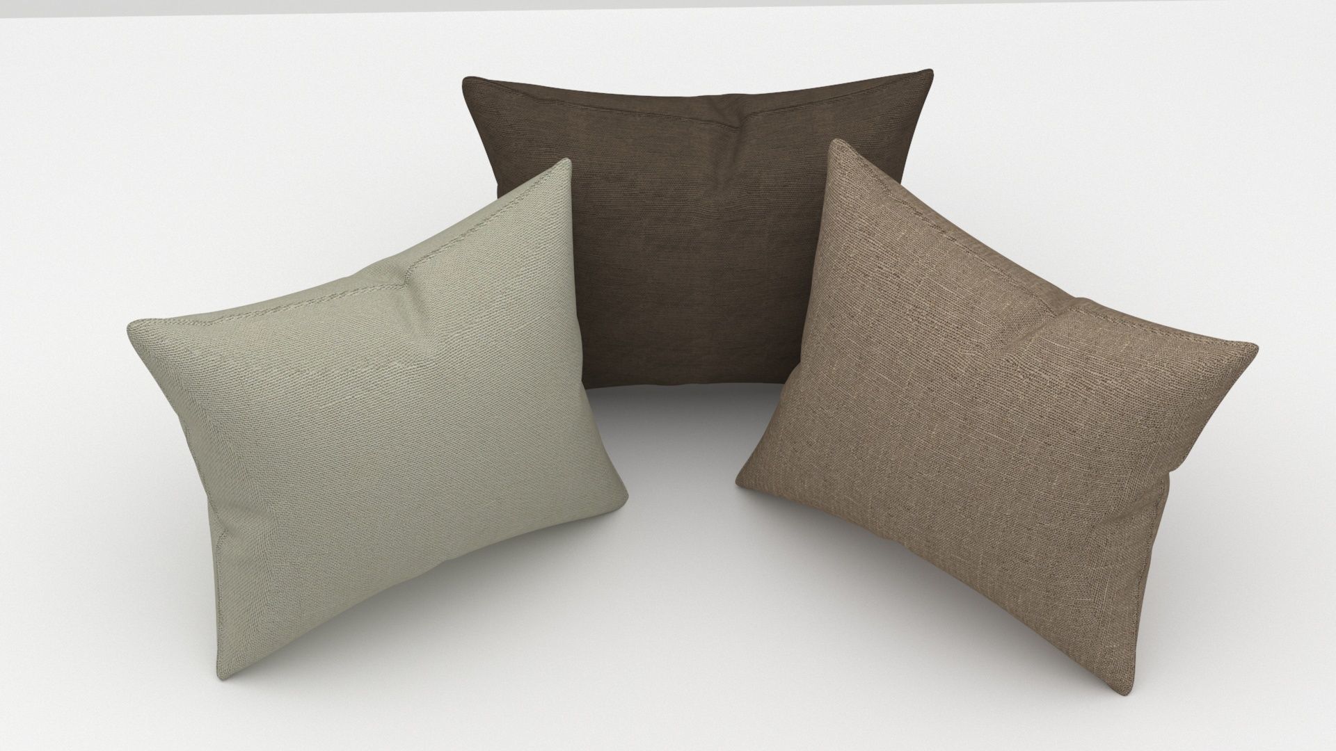throw pillow 3D model_3