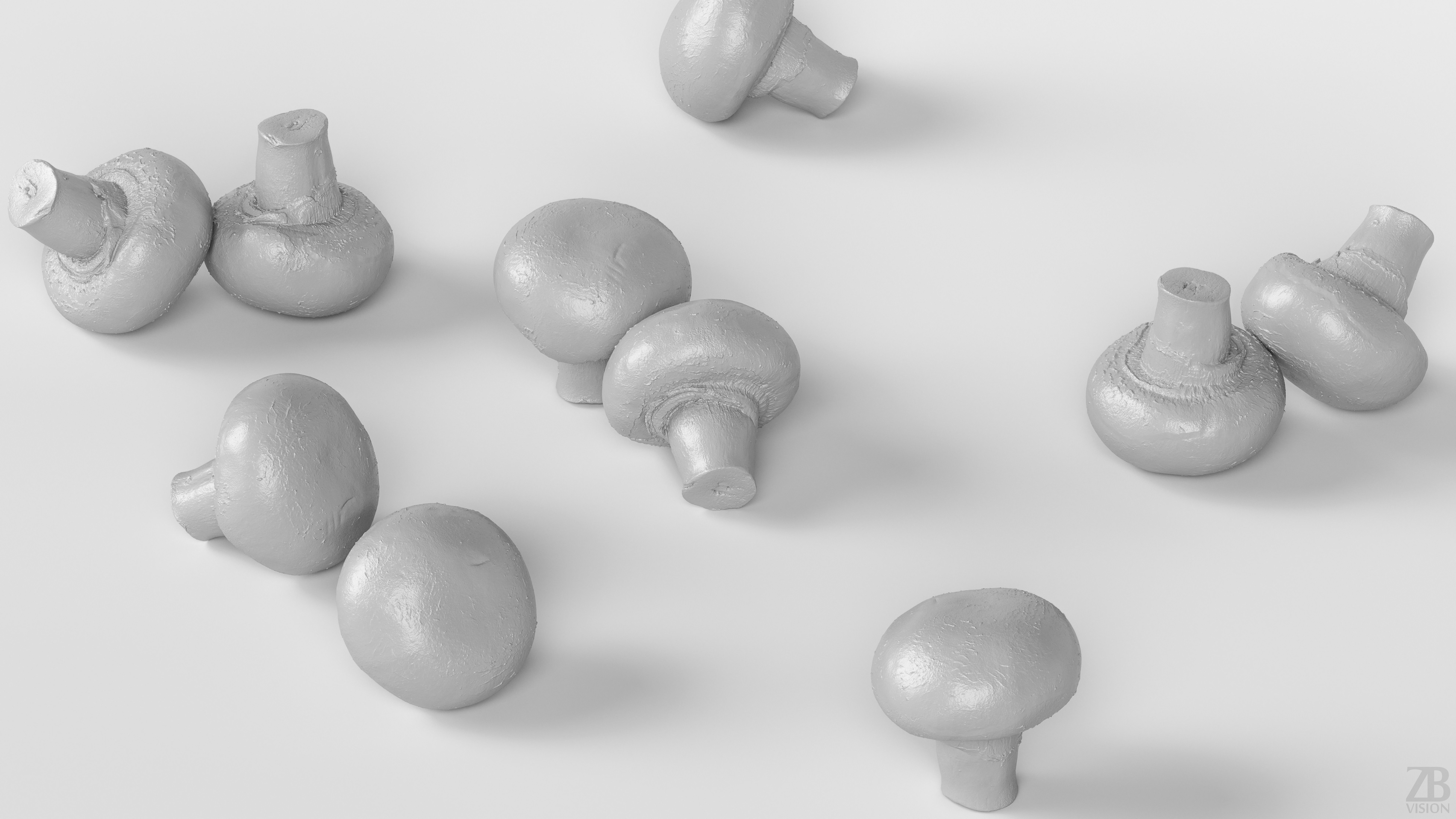Mushroom 3D model_3