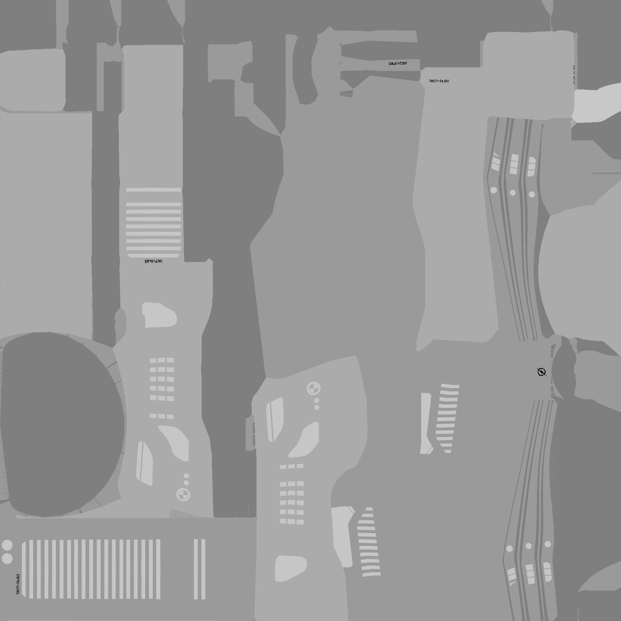 SciFi Building A04 Orange - Sci Fi Exterior Design Low-poly 3D model_26