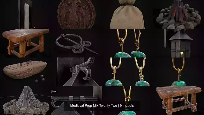 Medieval Prop Mix Twenty Two