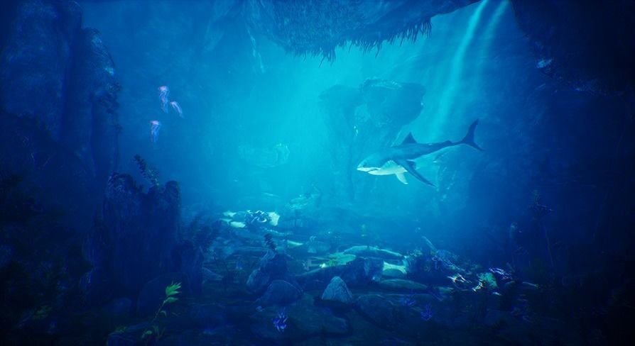 Underwater World  70 Assets Low-poly 3D model_15