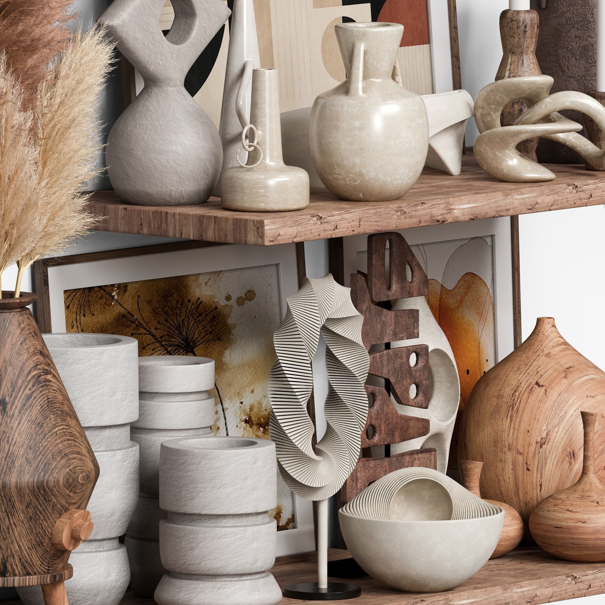 Decor set 12  3D model_3