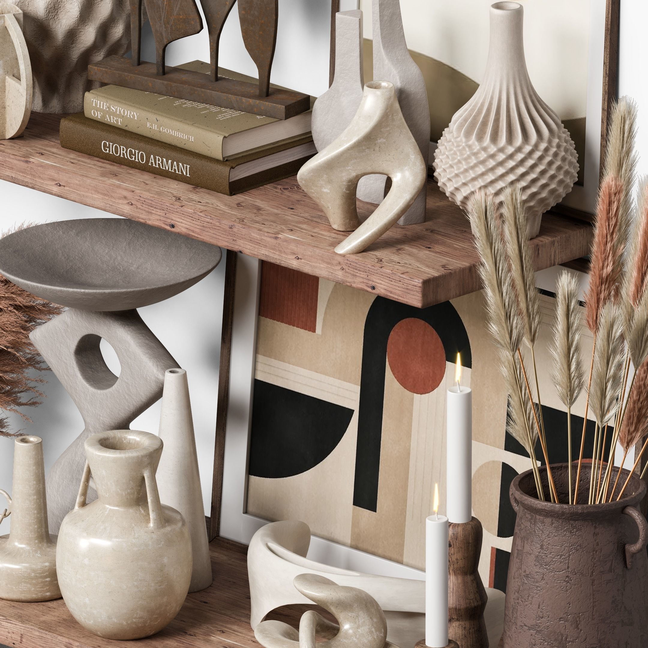 Decor set 12  3D model_2