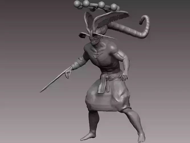 Divine General Mahoraga Fushiguro Megumi Shadow f JUJUTSU KAISEN