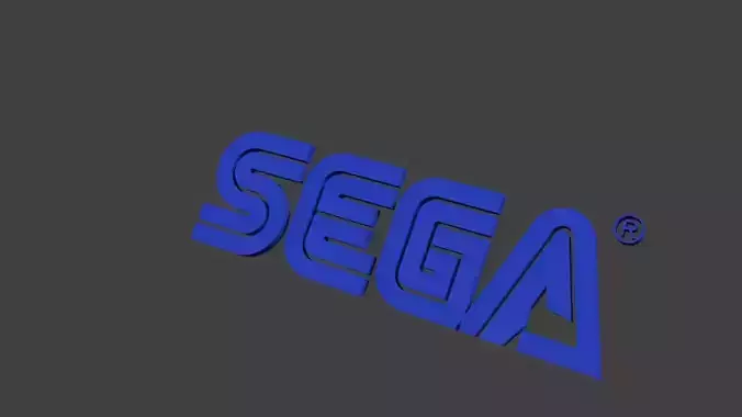 Sega Logo 3D model
