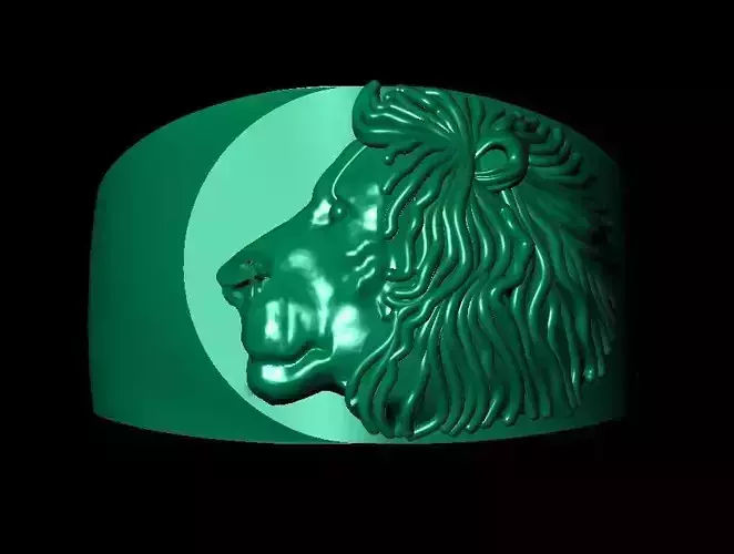 Lion Ring 208
