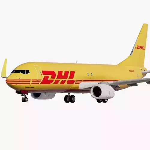 DHL Boeing 737-800 3D model