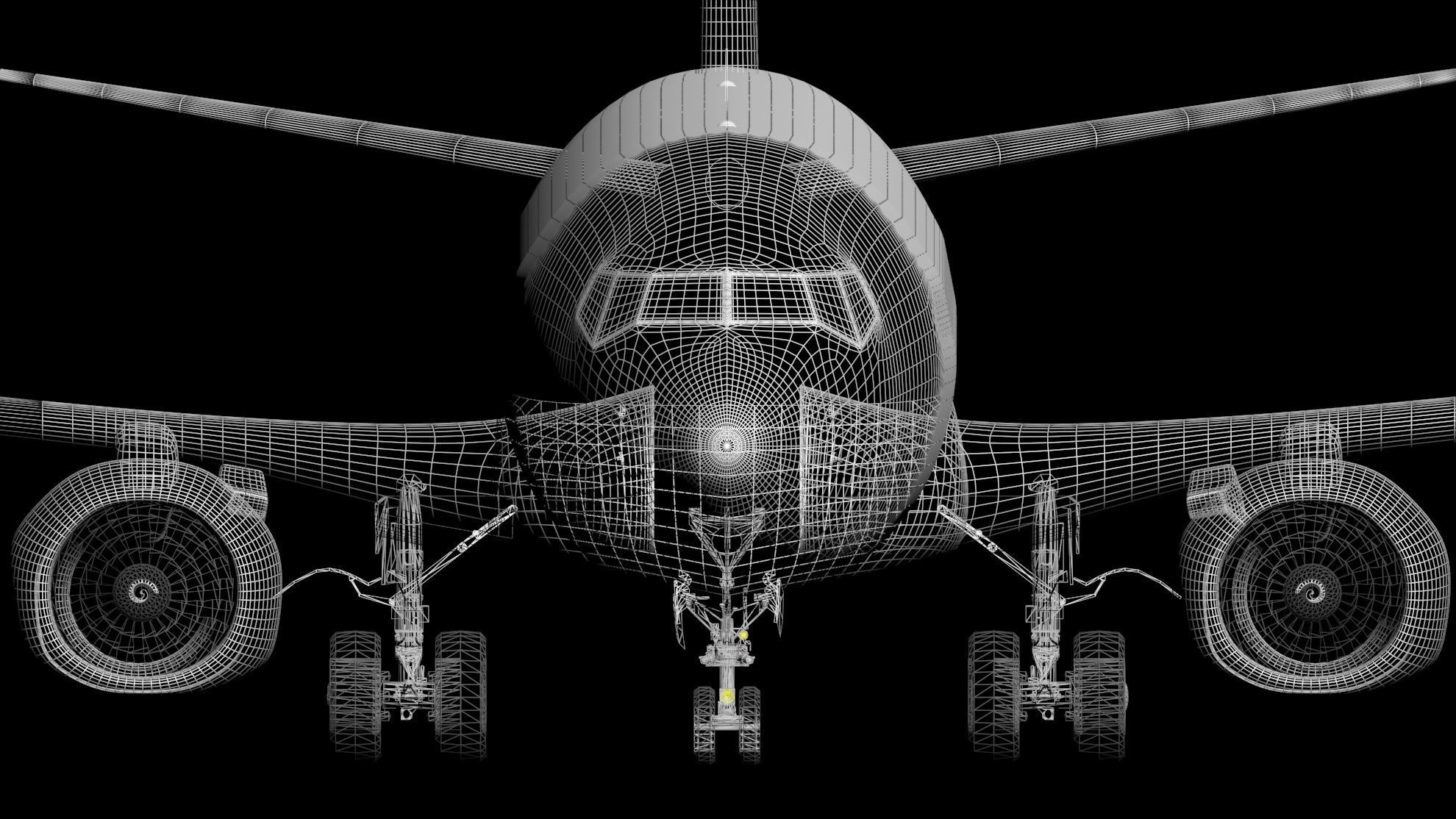 Boeing 737-800 Template 3D model_15
