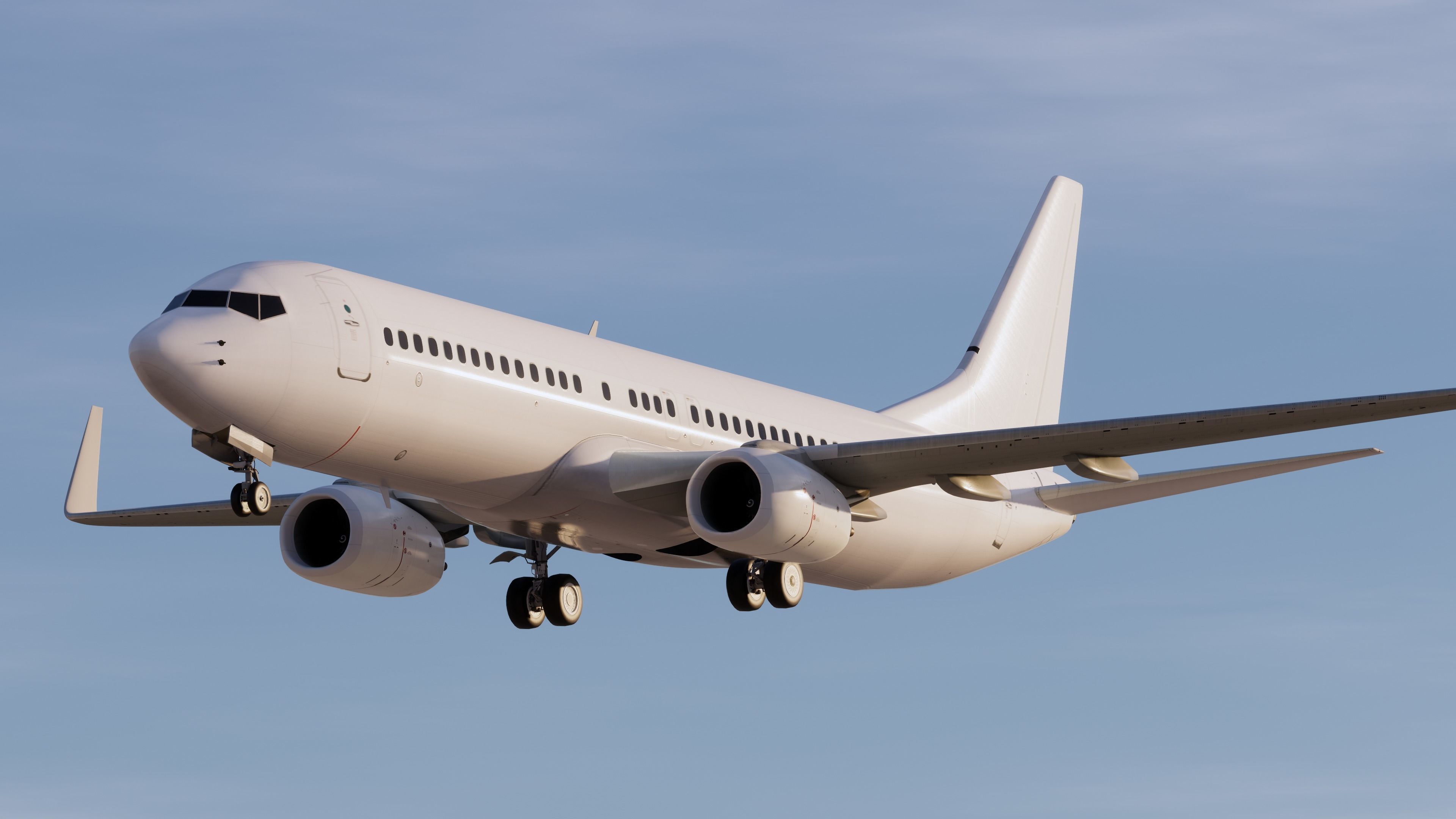 Boeing 737-800 Template 3D model_9