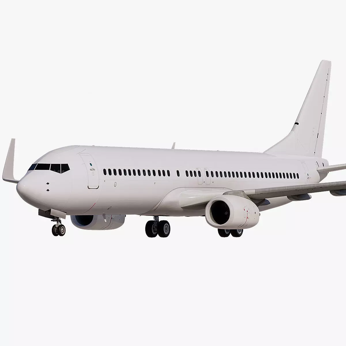 Boeing 737-800 Template 3D model_0