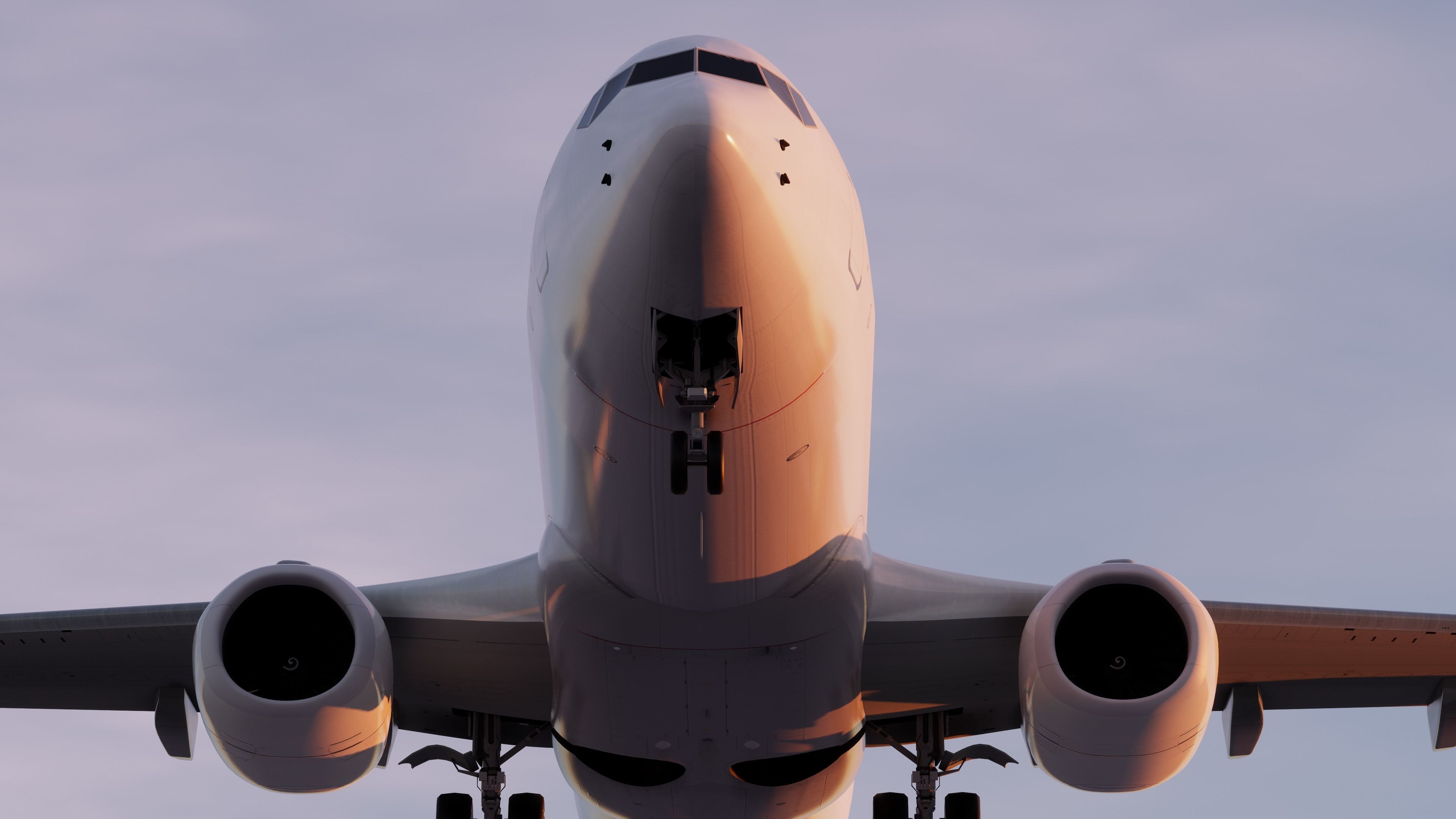 Boeing 737-800 Template 3D model_10