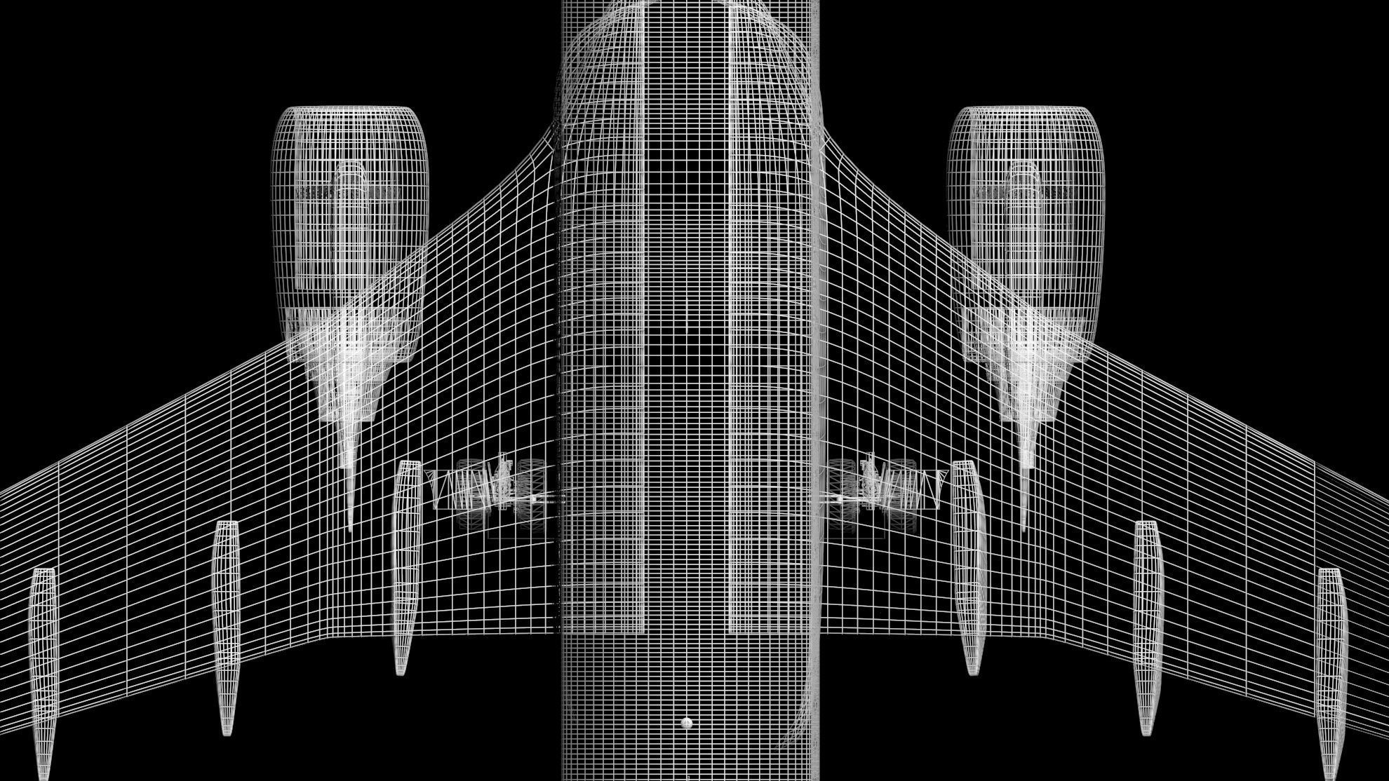 Boeing 737-800 Template 3D model_17