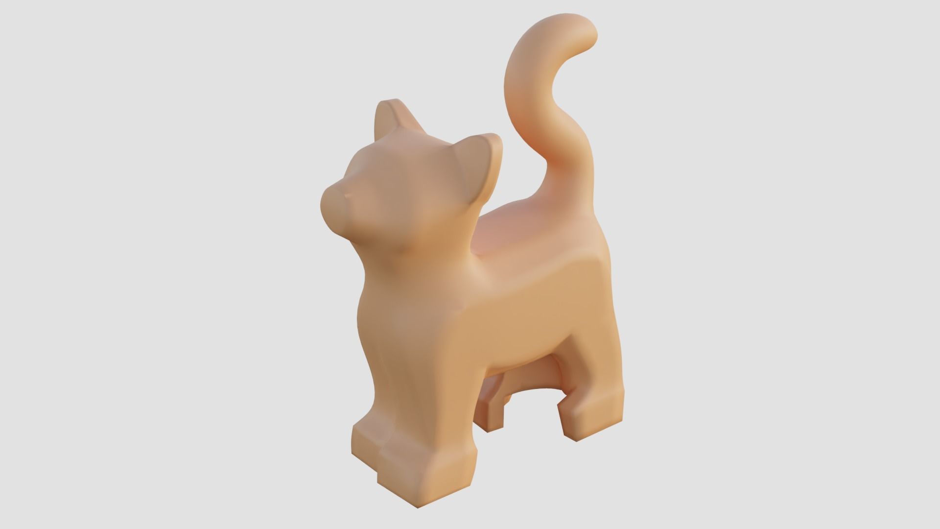LEGO Catfig 3D model_2