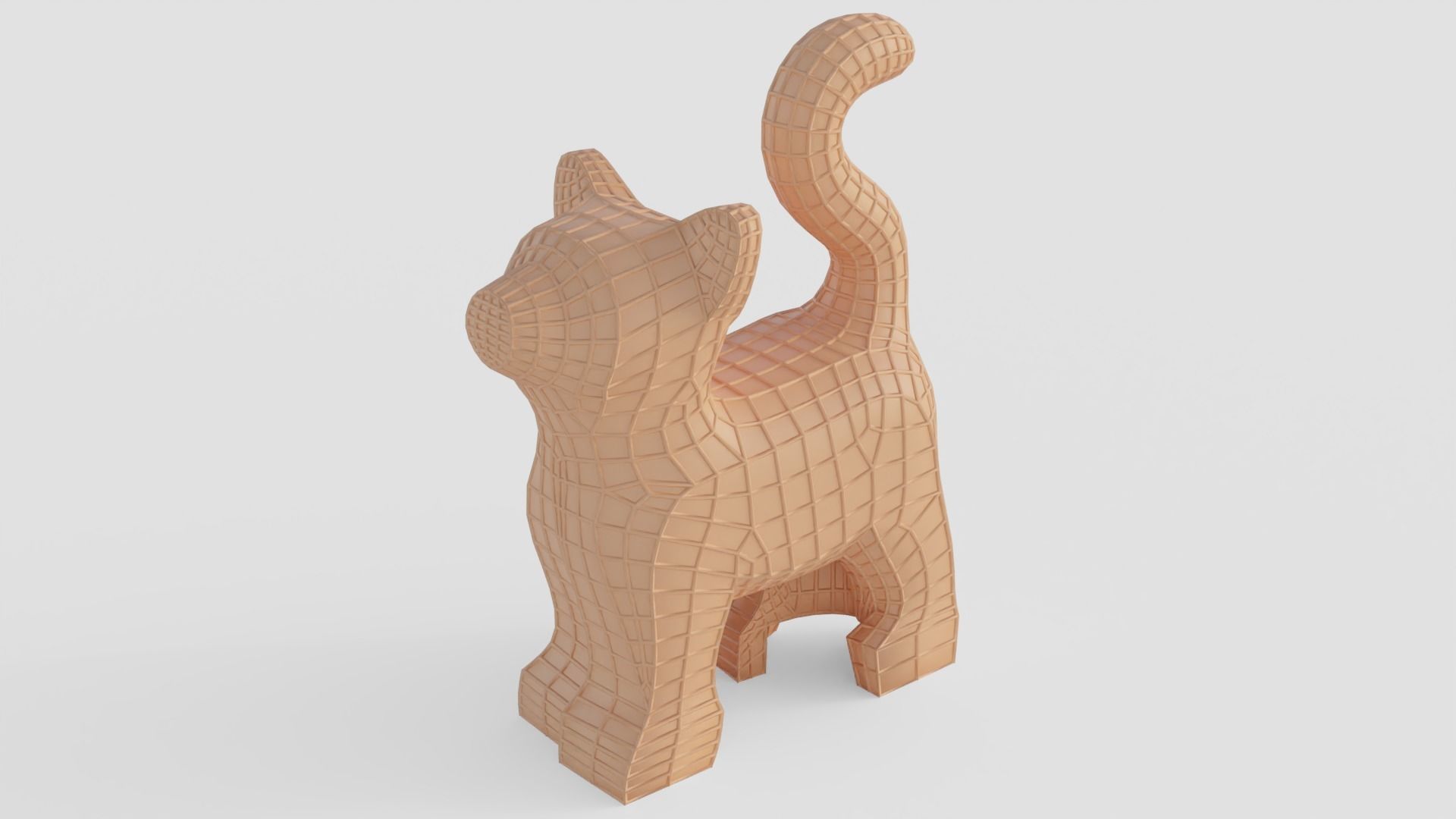 LEGO Catfig 3D model_7