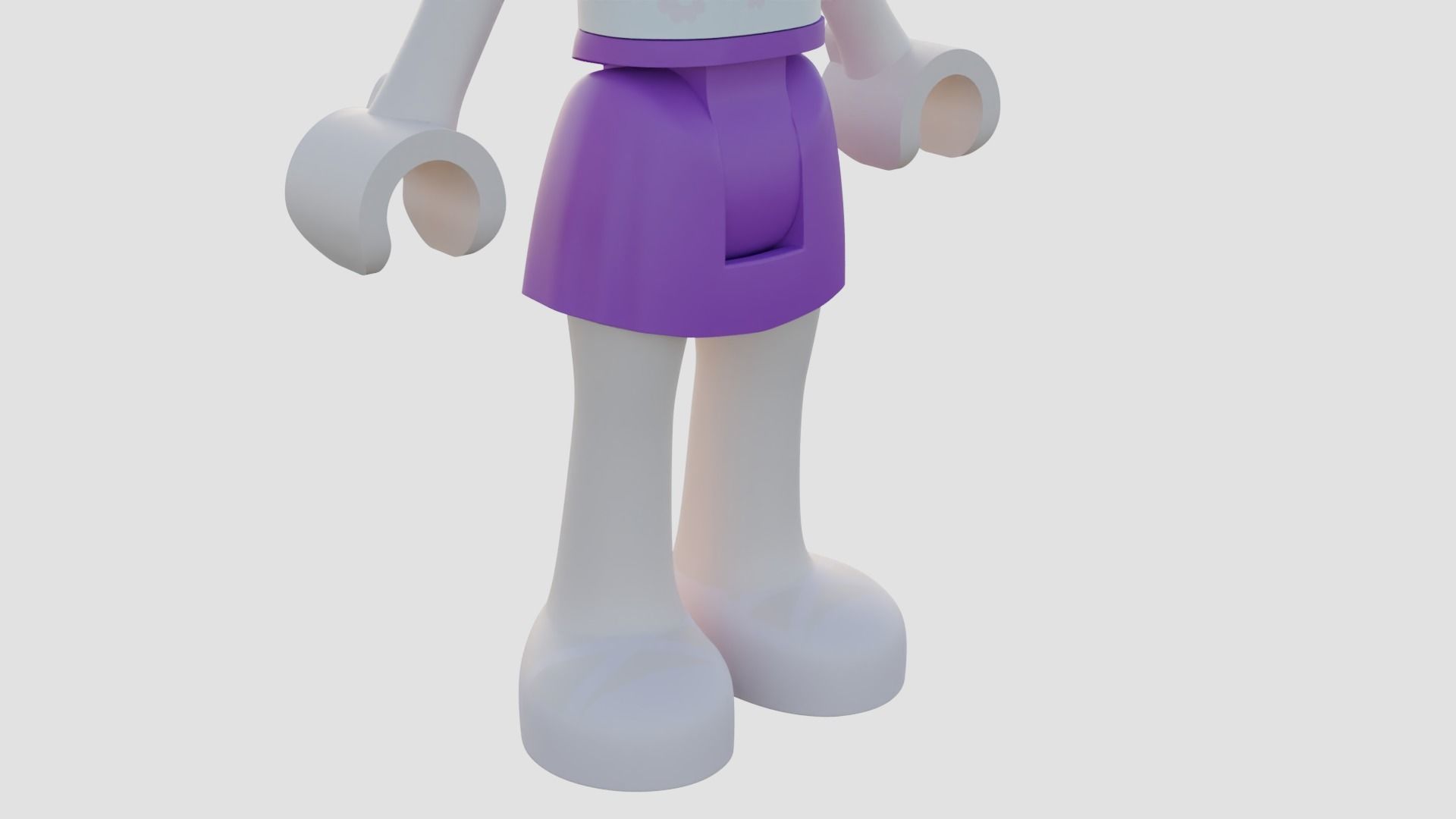 LEGO Dollfig 3D model_3