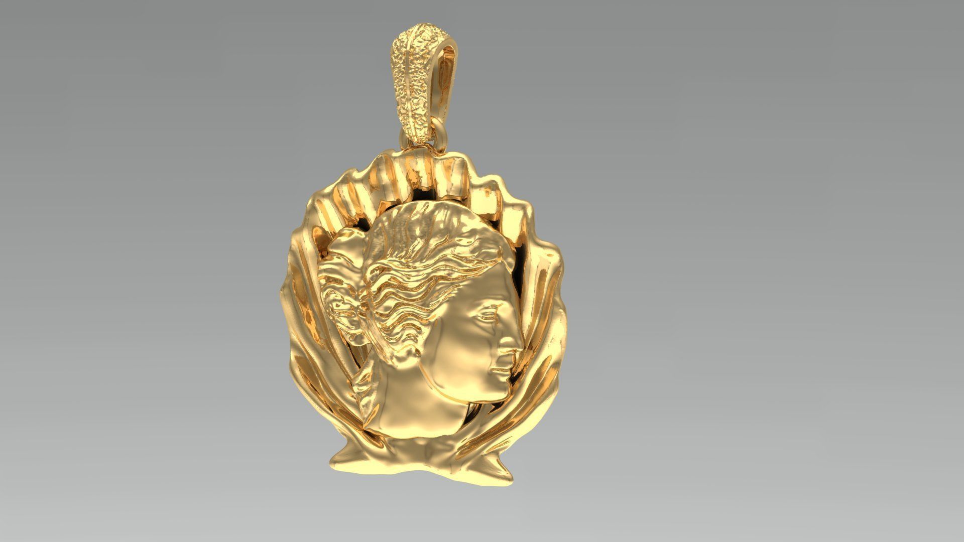 APHRODITE NECKLACE 3D print model_2