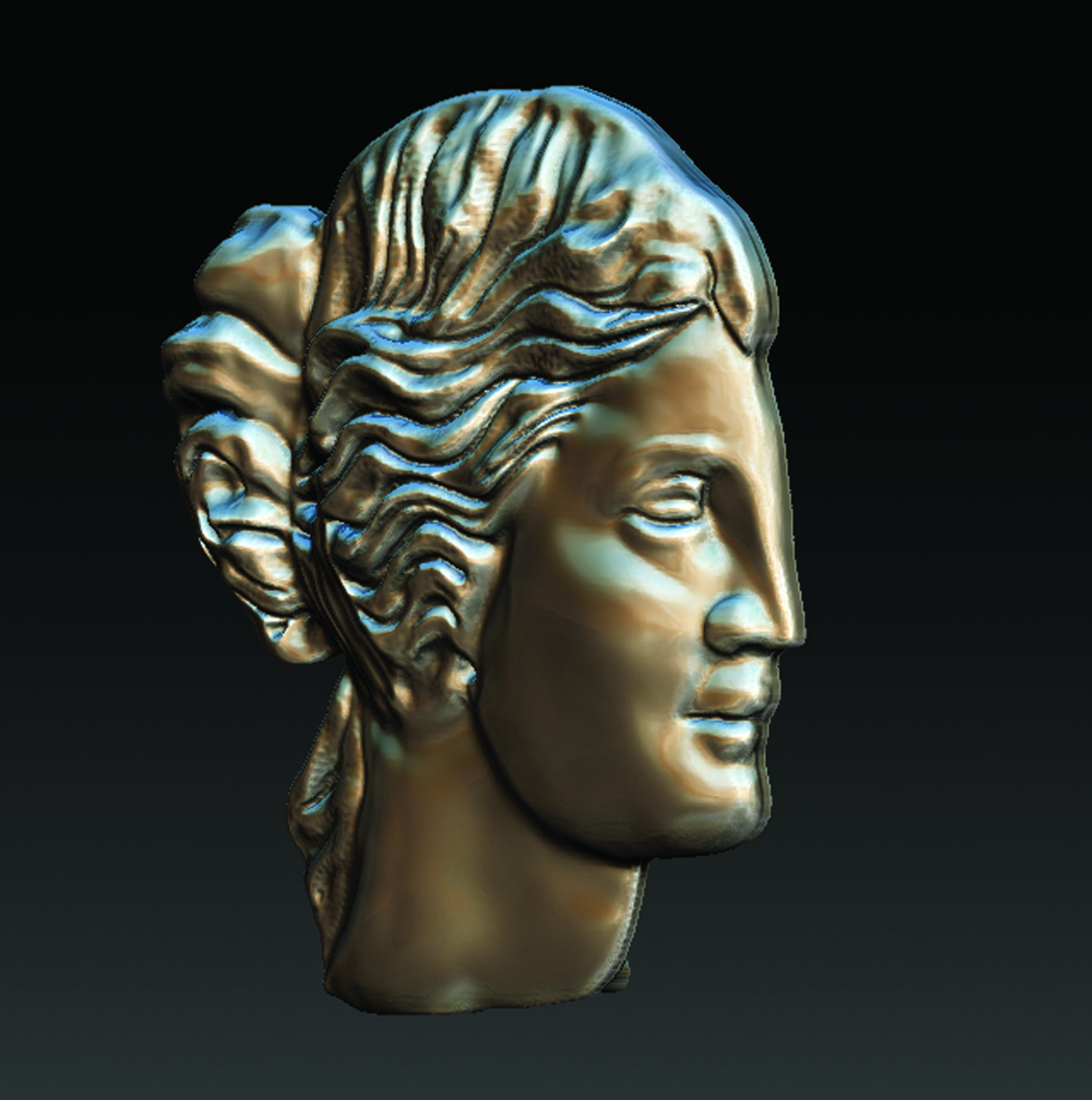 APHRODITE NECKLACE 3D print model_13