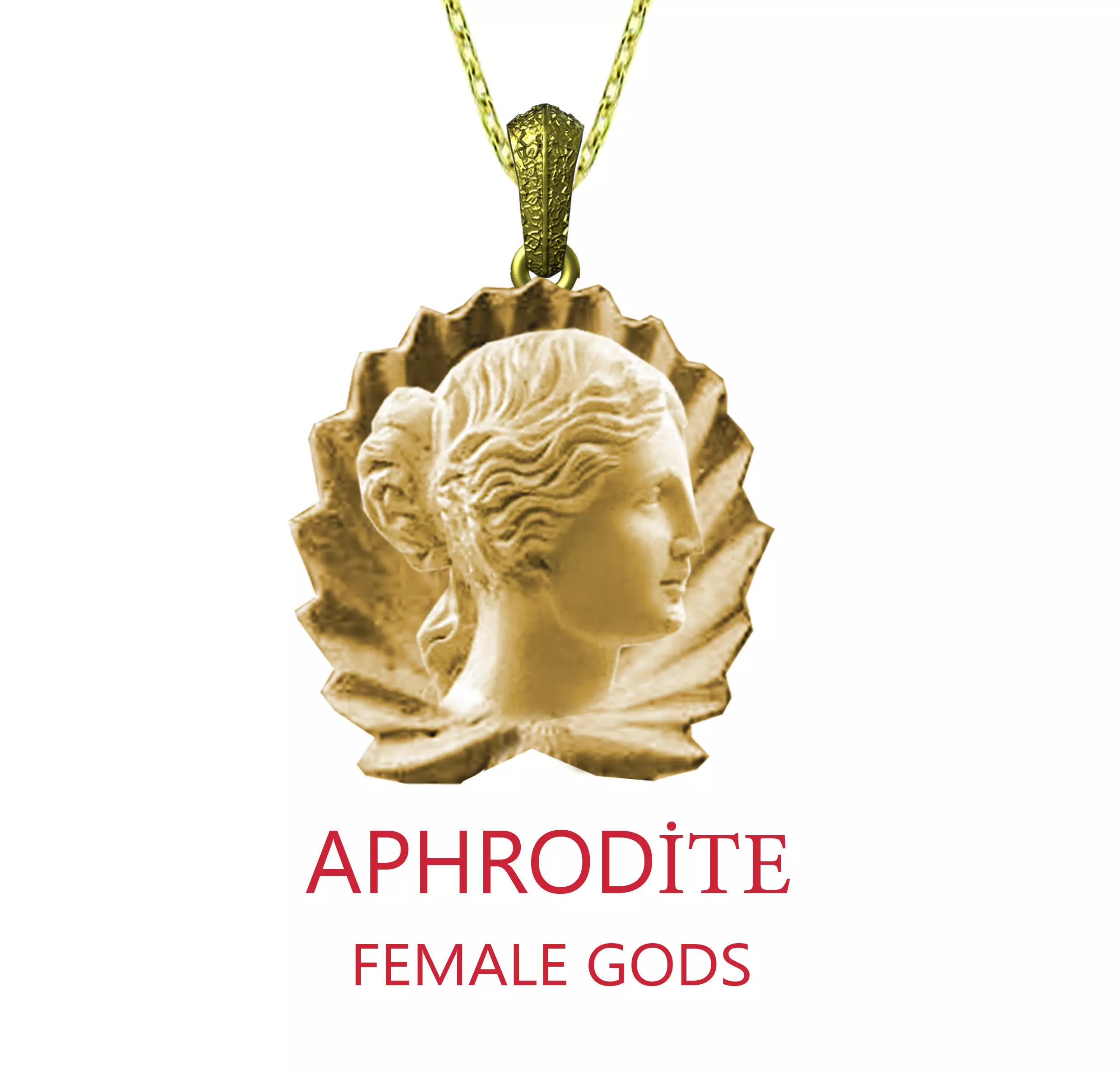 APHRODITE NECKLACE 3D print model_0