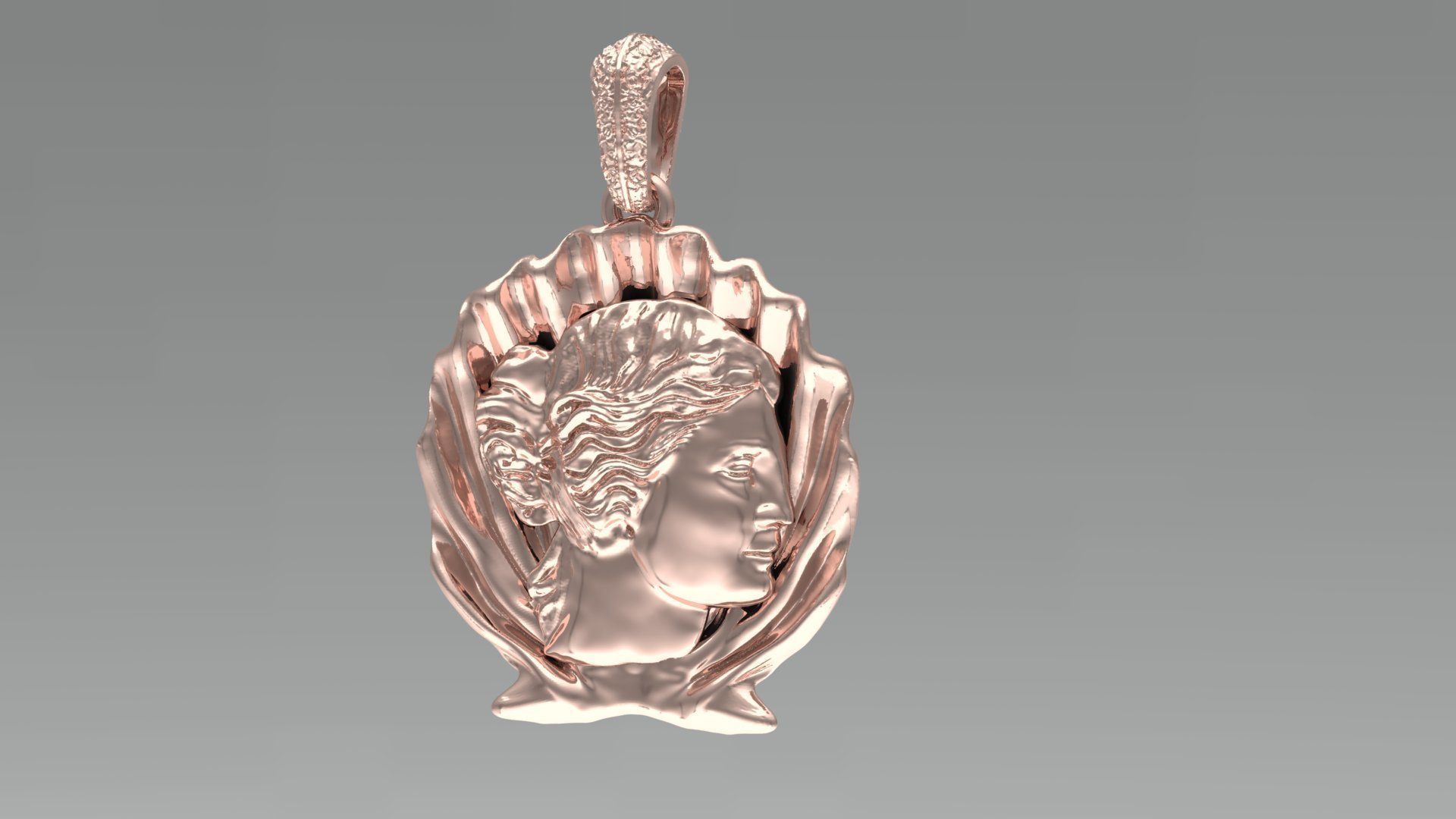 APHRODITE NECKLACE 3D print model_5