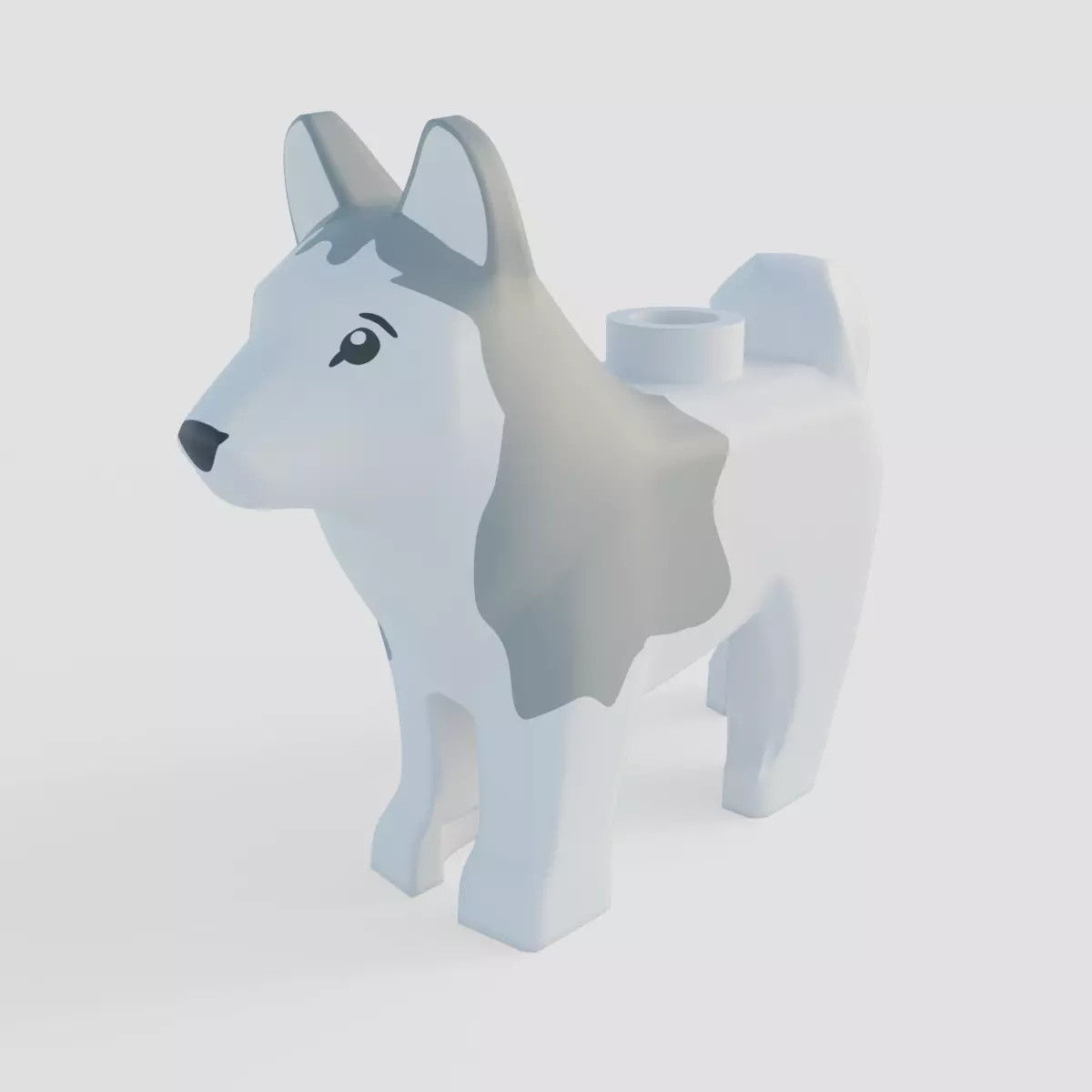 LEGO Huskyfig 3D model
